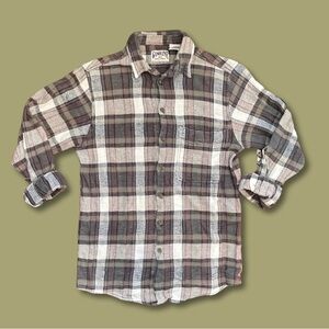 Gasoline 100% Cotton Flannel Button Down Shirt